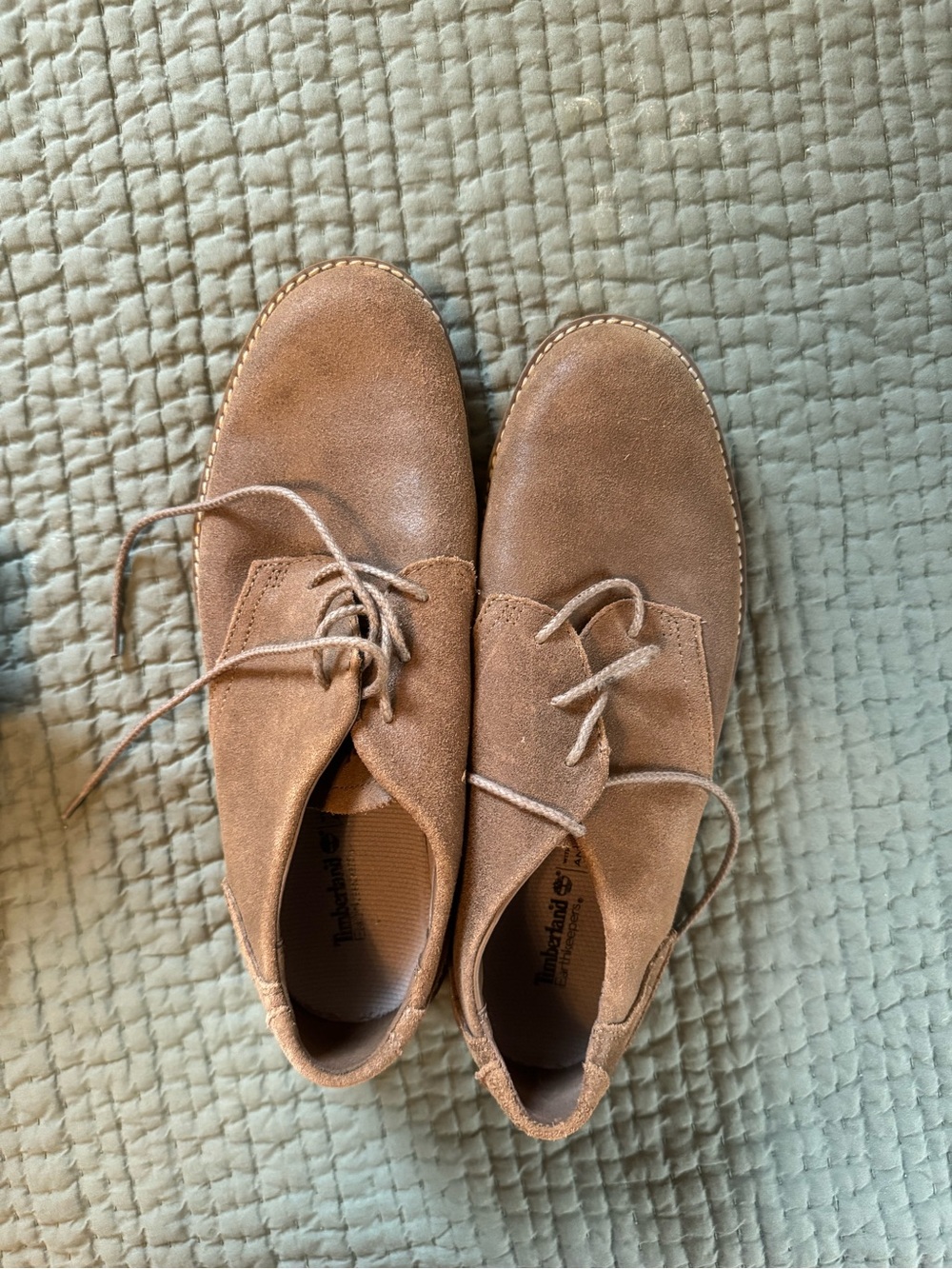 Timberland Men’s Tan Suede Desert Dress Shoes